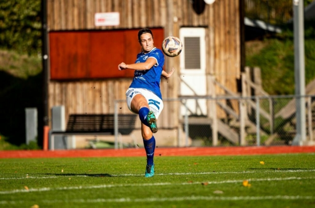 Edina filekovic hög boll