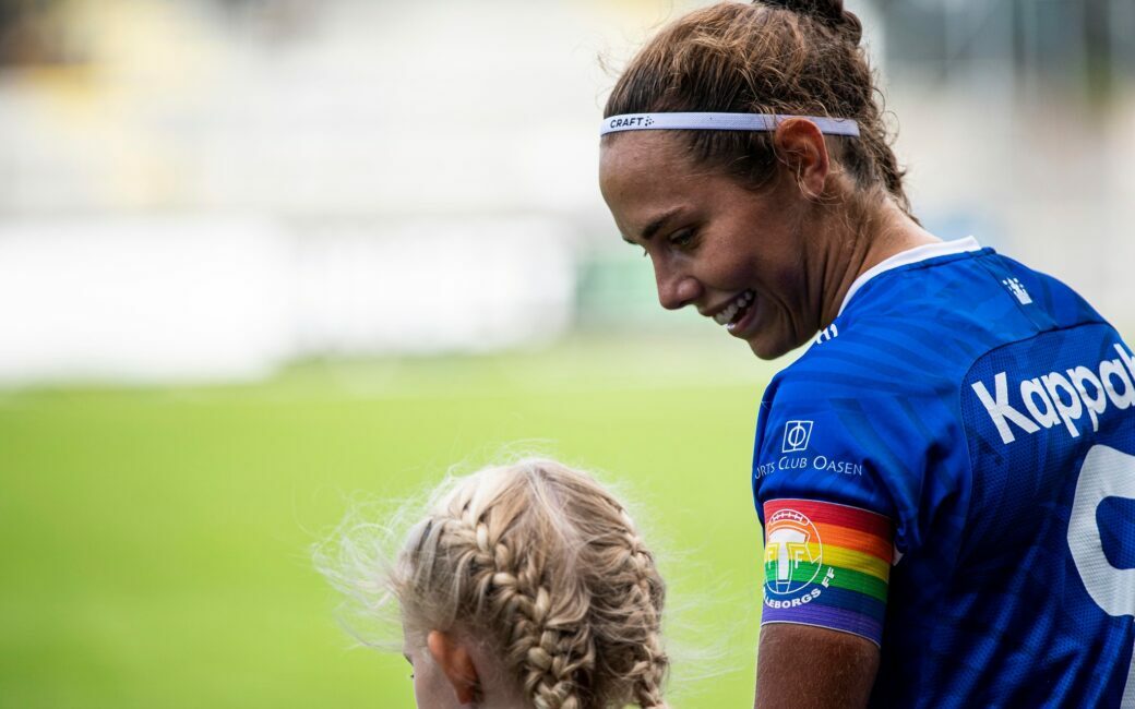 Elisa Lang Nilsson Trelleborgs FF lagkapten